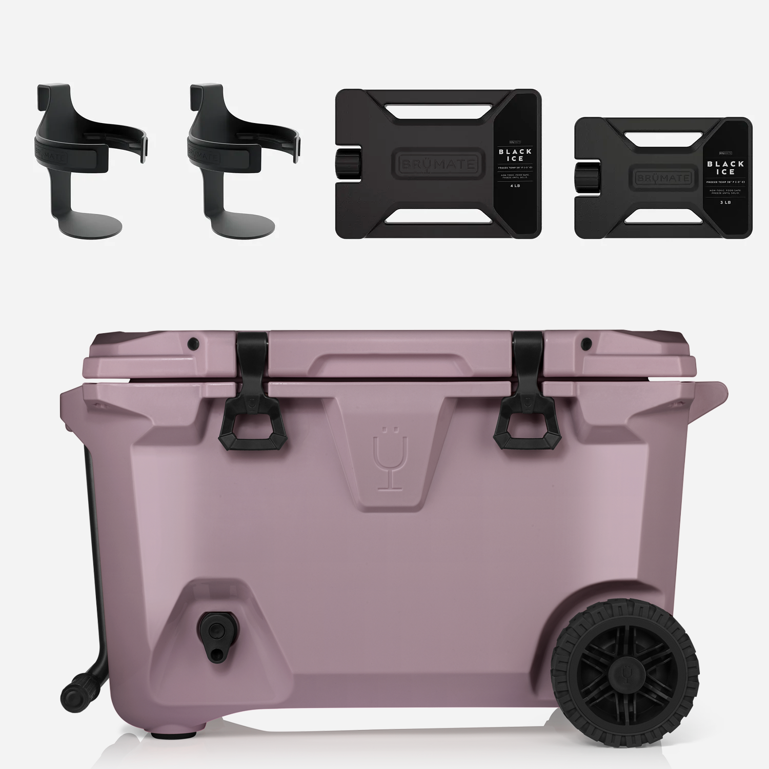 BrüTank 55-Quart Double Drink Holder Cooler Bundle