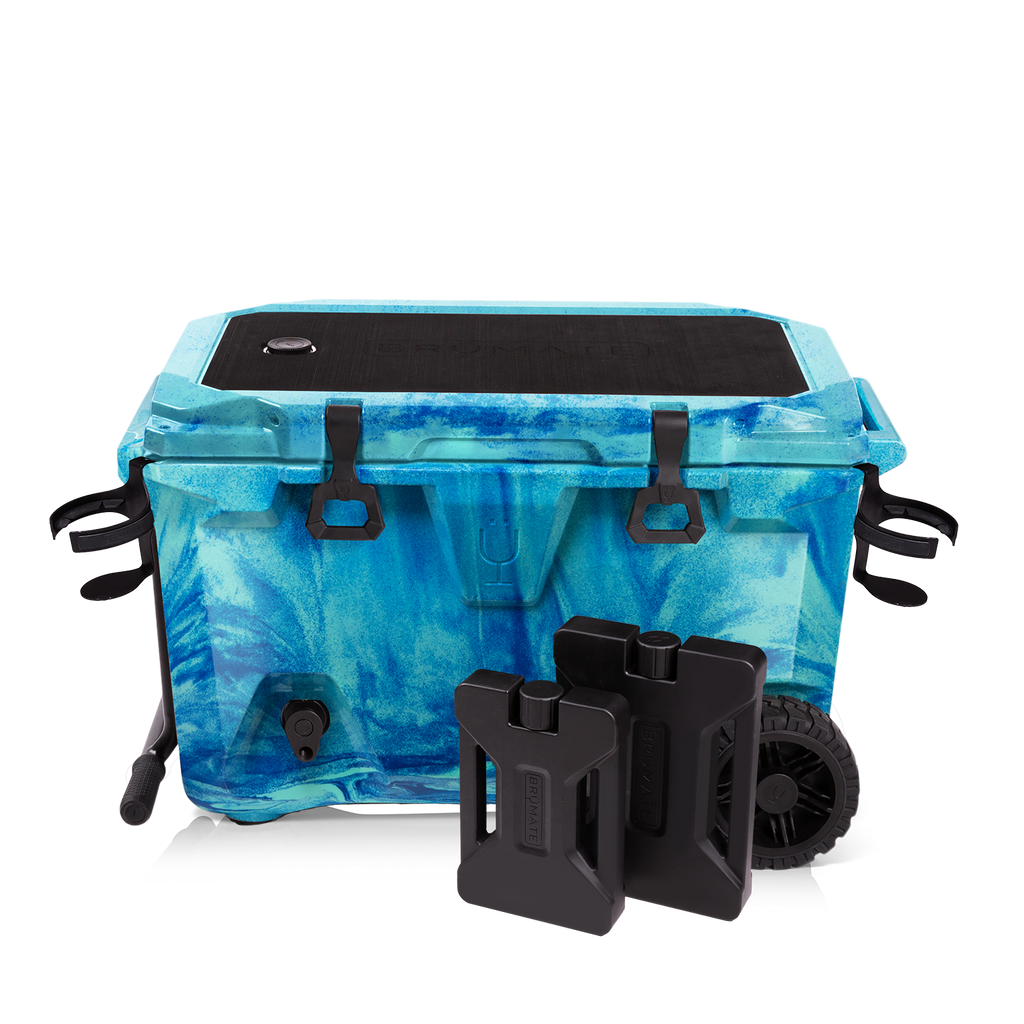 BrüTank 55-Quart Double Drink Holder Cooler Bundle