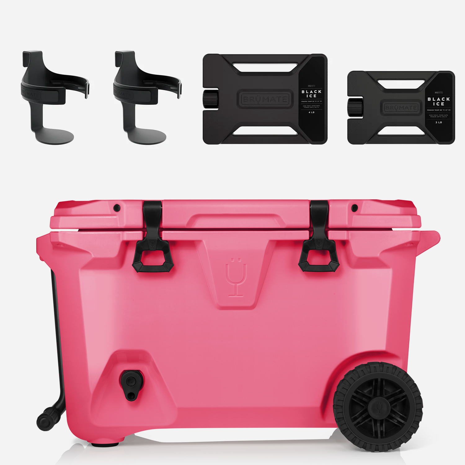 BrüTank 55-Quart Double Drink Holder Cooler Bundle