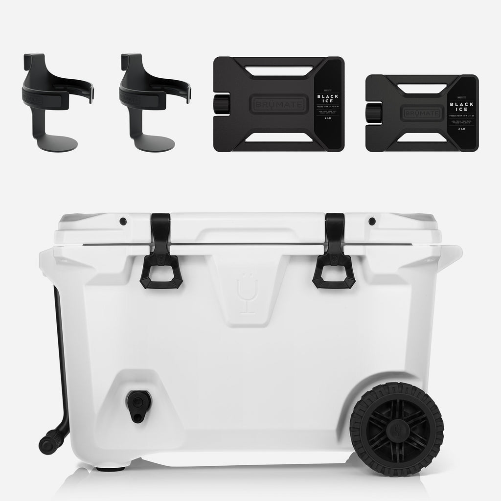 BrüTank 55-Quart Double Drink Holder Cooler Bundle