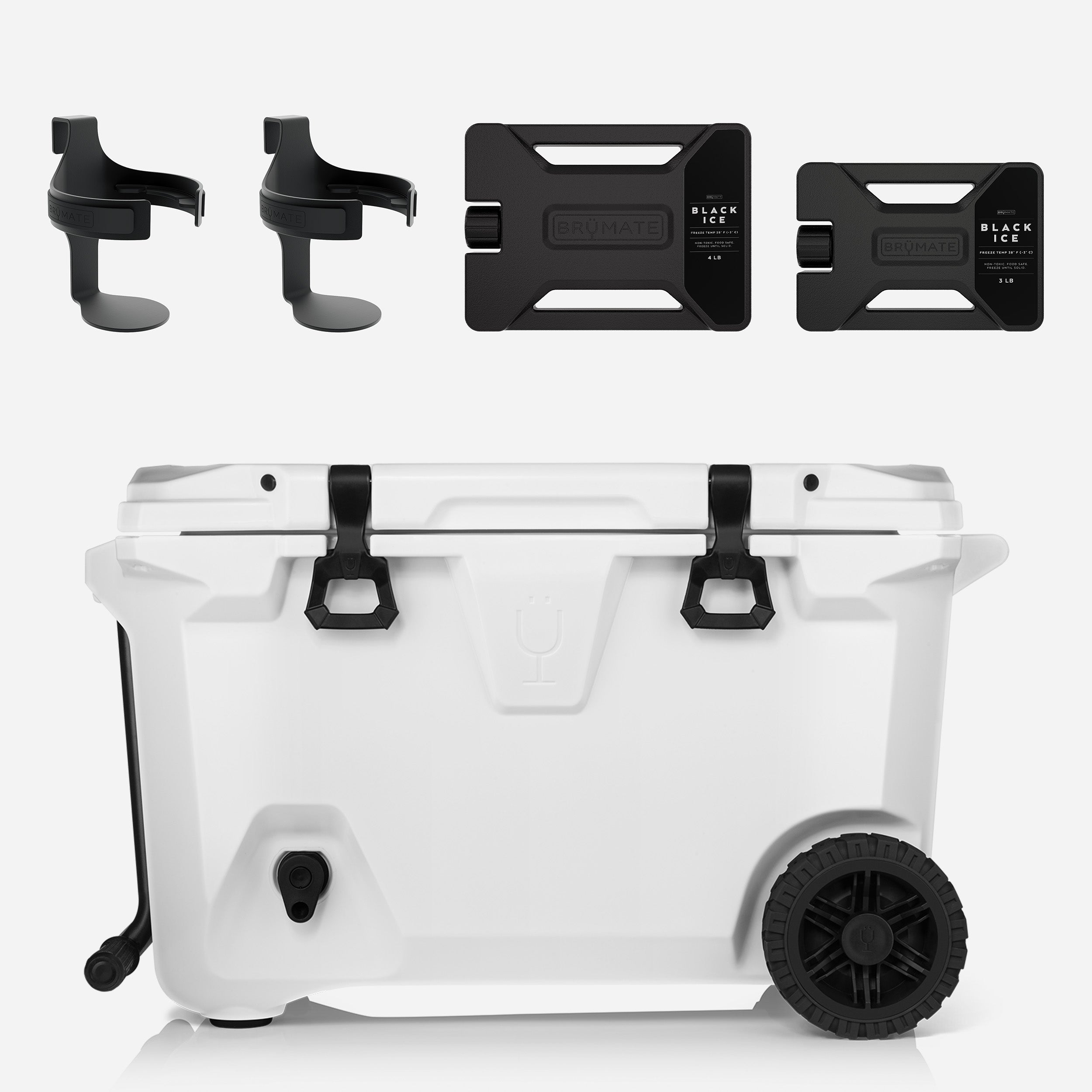 BrüTank 55-Quart Double Drink Holder Cooler Bundle