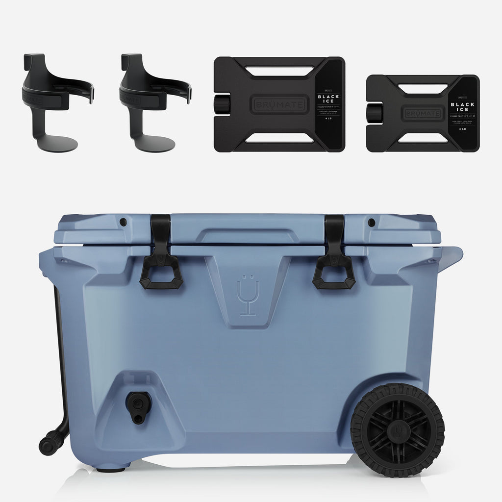 BrüTank 55-Quart Double Drink Holder Cooler Bundle